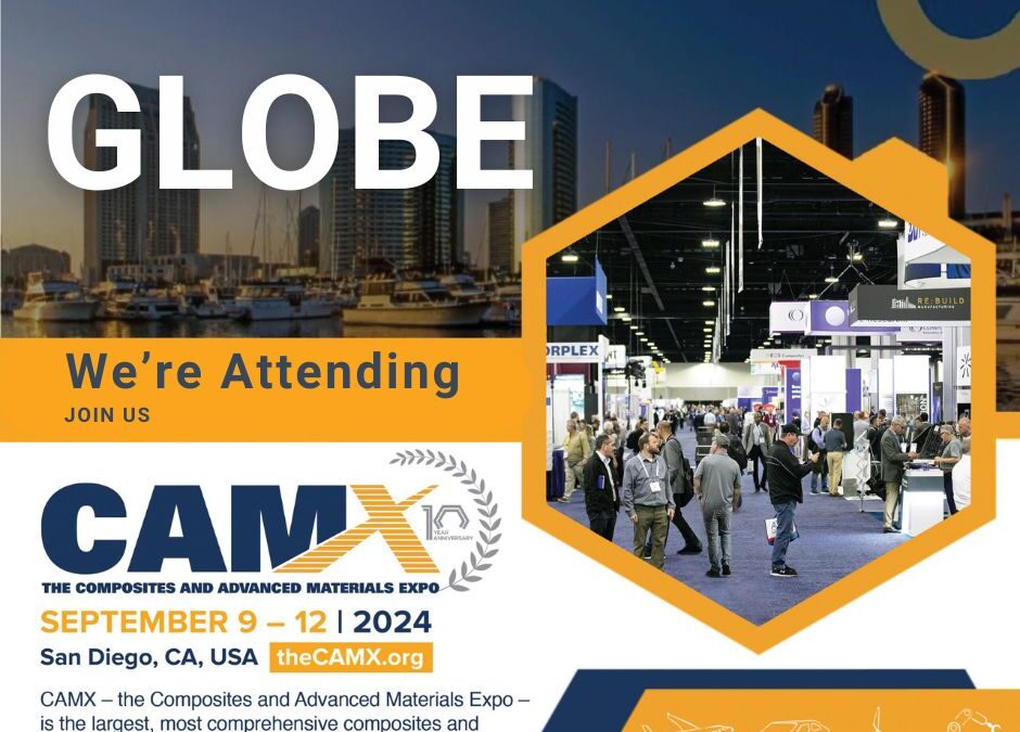 Globe Machine Manufacturing at CAMX 2024 in San Diego!